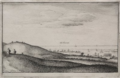 Englische Ansichten: Old Shoreham, 1645 von Wenceslaus Hollar