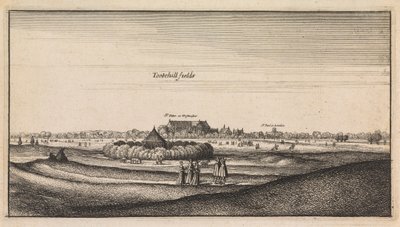 Angol nézetek: Tootehill Fields alkotó: Wenceslaus Hollar