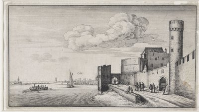 Köln városfalainak látképe alkotó: Wenceslaus Hollar