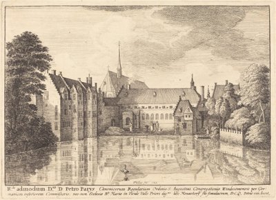 Groenendael apátság alkotó: Wenceslaus Hollar