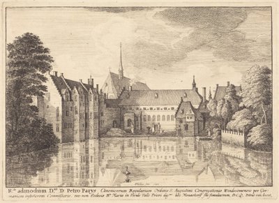 A groenendaeli apátság alkotó: Wenceslaus Hollar