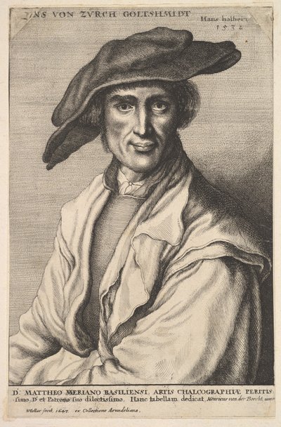 Hans von Zurich Goltshmidt, 1647. alkotó: Wenceslaus Hollar