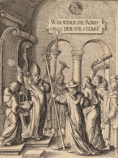 Jézus Kajafás előtt. alkotó: Wenceslaus Hollar