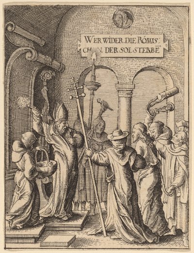 Jézus Kajafás előtt alkotó: Wenceslaus Hollar