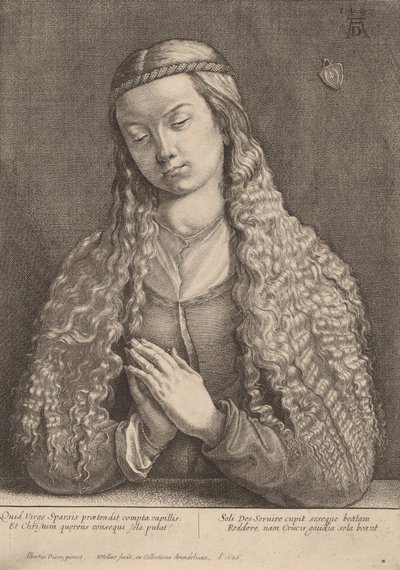 Katharine Furlegerin, 1646. alkotó: Wenceslaus Hollar