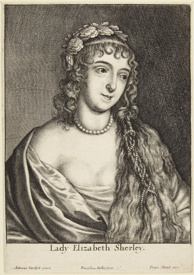 Lady Elizabeth Sherley alkotó: Wenceslaus Hollar