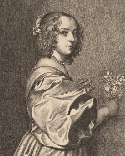 Margaret Lemon, 1646. alkotó: Wenceslaus Hollar