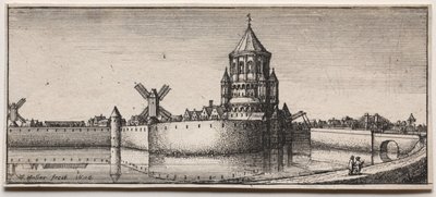 Árkos városkapu, 1676. alkotó: Wenceslaus Hollar