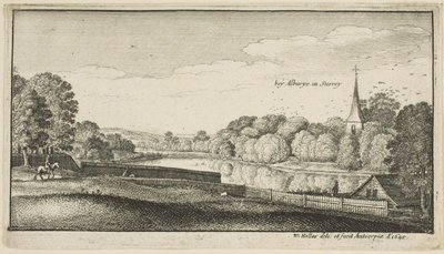 Albury közelében alkotó: Wenceslaus Hollar