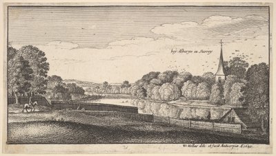 Albury közelében, 1645. alkotó: Wenceslaus Hollar
