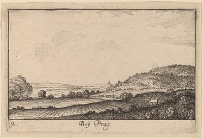 Prága közelében alkotó: Wenceslaus Hollar