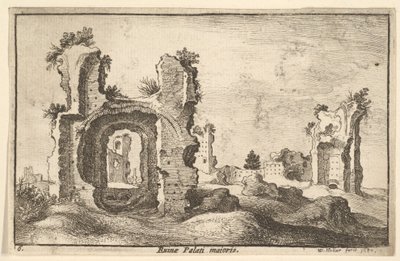Nádor-palota, Róma, 1650 alkotó: Wenceslaus Hollar
