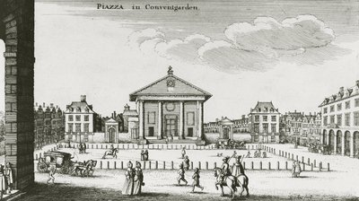 Piazza Covent Gardenben, 1640 alkotó: Wenceslaus Hollar