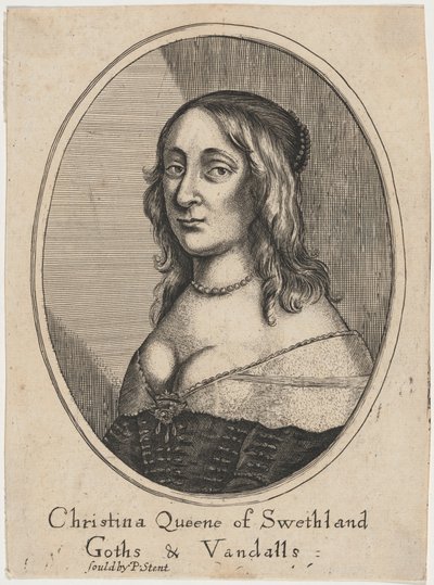 Krisztina királynő alkotó: Wenceslaus Hollar