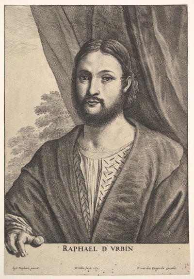 Raphael, 1651. alkotó: Wenceslaus Hollar