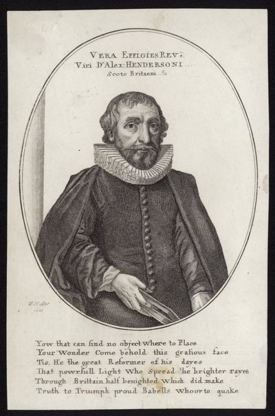Alexander Henderson tiszteletes alkotó: Wenceslaus Hollar