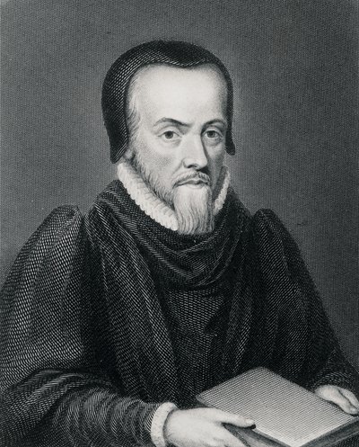 Richard Hooker (kb.1554-1600), vésette Edward Finden alkotó: Wenceslaus Hollar