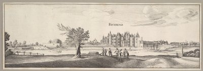 Richmond-palota, 1638. alkotó: Wenceslaus Hollar