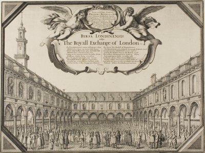 Királyi Börze alkotó: Wenceslaus Hollar