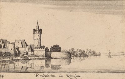 Rudesheim, 1635. alkotó: Wenceslaus Hollar