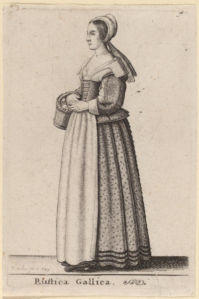 francia vidék alkotó: Wenceslaus Hollar