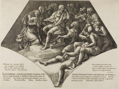 Szeleukosz és fia alkotó: Wenceslaus Hollar
