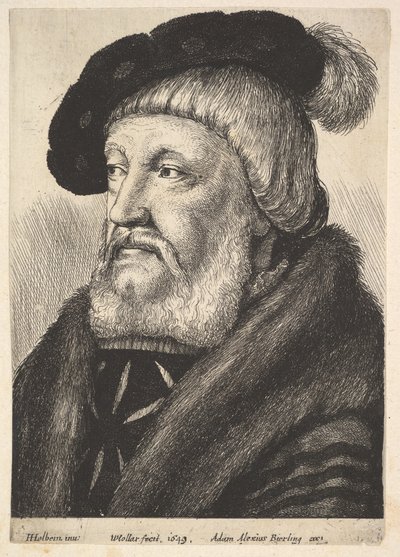 Sir William Butts, 1649. alkotó: Wenceslaus Hollar