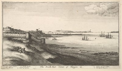 Tanger délkeleti sarka, 1669-73. alkotó: Wenceslaus Hollar
