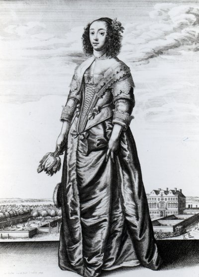 Tavasz, 1643 (rézkarc) alkotó: Wenceslaus Hollar
