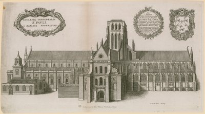 Szent Pál katedrális, London alkotó: Wenceslaus Hollar