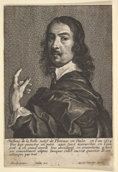 Stefano della Bella, 1649. alkotó: Wenceslaus Hollar