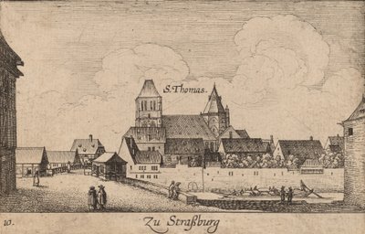 Strasbourg, 1635. alkotó: Wenceslaus Hollar