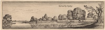 Strasbourg: A Toll House, c. 1632. alkotó: Wenceslaus Hollar