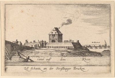 Strasbourg: The Toll House alkotó: Wenceslaus Hollar