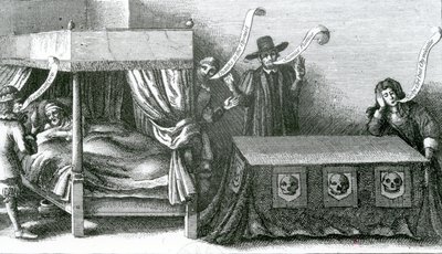 I. Jakab király halála, 1625 alkotó: Wenceslaus Hollar