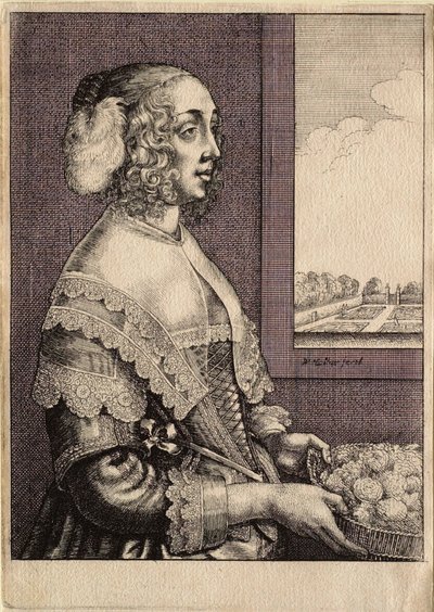 A négy évszak: Tavasz alkotó: Wenceslaus Hollar