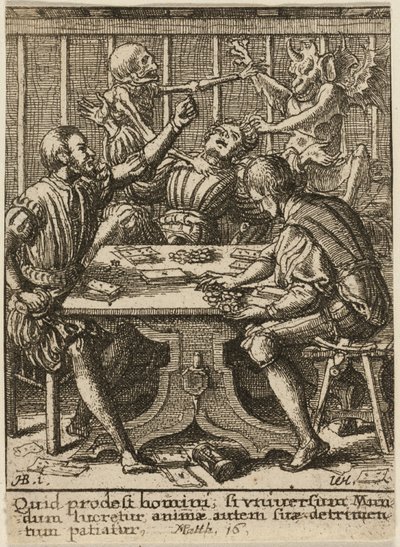 A Játékmesterek és a halál, A haláltáncból alkotó: Wenceslaus Hollar