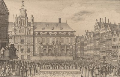 A münsteri béke, 1641. alkotó: Wenceslaus Hollar