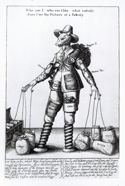 „A Pattenty képe”, 1641-50 körül alkotó: Wenceslaus Hollar