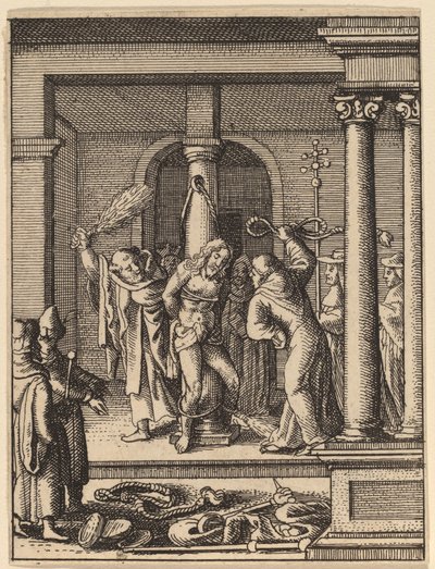 A korbácsolás alkotó: Wenceslaus Hollar