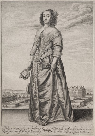 Az évszakok alkotó: Wenceslaus Hollar