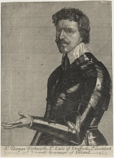 Thomas Wentworth, Strafford 1. grófja alkotó: Wenceslaus Hollar
