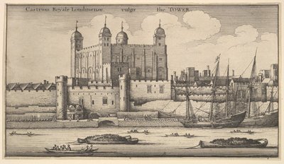 Londoni Tower, 1625-77. alkotó: Wenceslaus Hollar