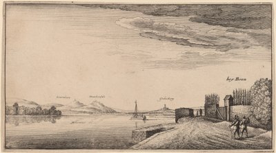 Lewenberg kilátása alkotó: Wenceslaus Hollar
