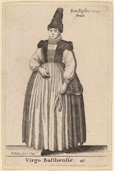 Bázeli Szűz alkotó: Wenceslaus Hollar