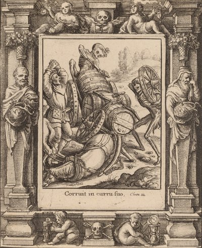 Waggoner, 1651. alkotó: Wenceslaus Hollar
