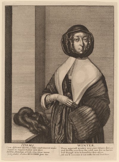 Téli alkotó: Wenceslaus Hollar