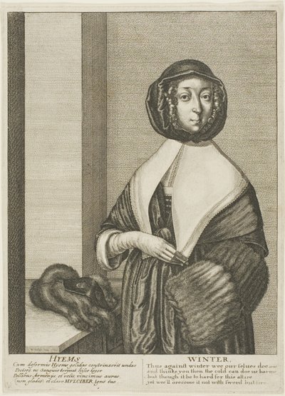 Téli alkotó: Wenceslaus Hollar
