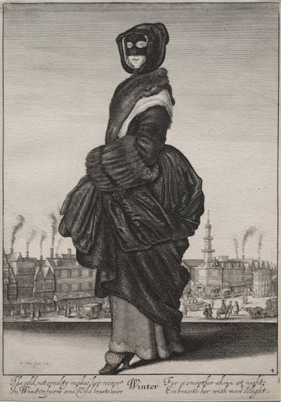 Téli alkotó: Wenceslaus Hollar
