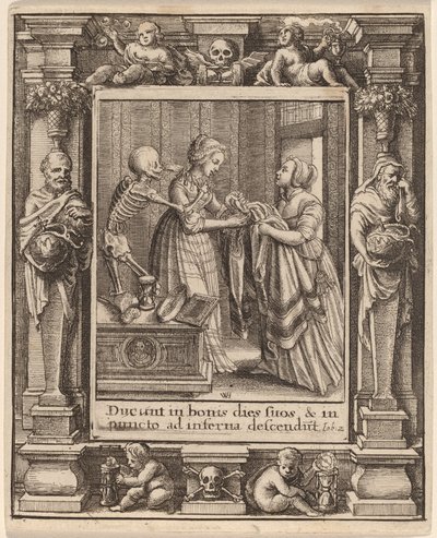 Menyasszony alkotó: Wenceslaus Hollar after Hans Holbein the Younger after Abraham van Diepenbeeck